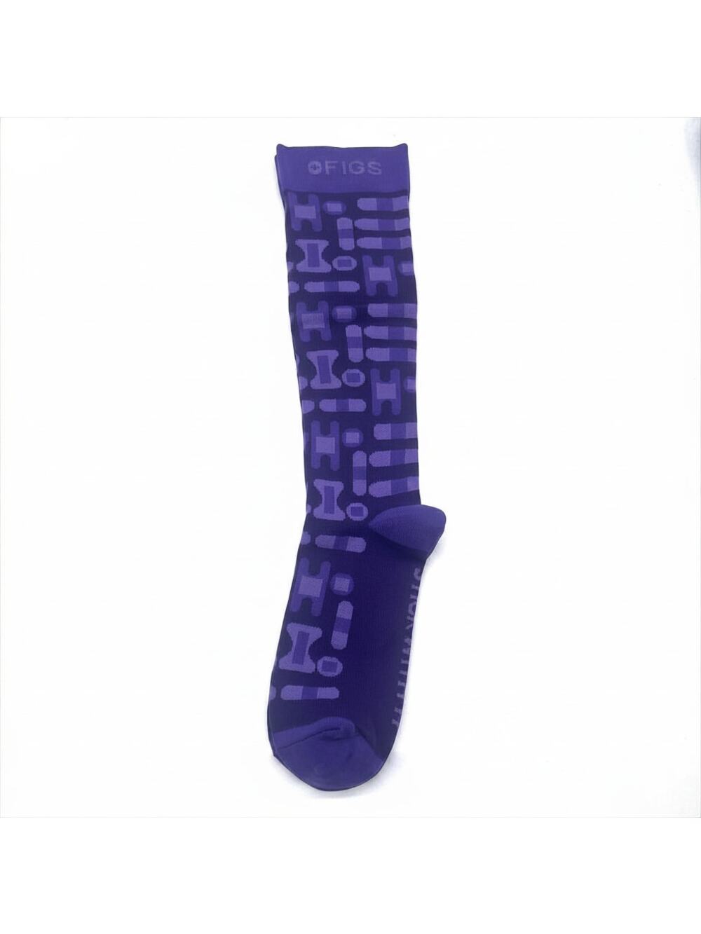 1 Pair FIGS Compression Socks Size Medium